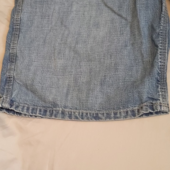 Vtg Men's Levi's Denim Worker Shorts - Picture 6 of 9